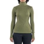 Women’s Ribbed Knit Turtleneck Sweater – Slim Fit Long Sleeve