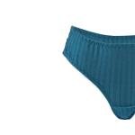 Striped Padded Bra and Panty Set with Underwire, Bow, Elegance.