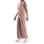 طقم ملابس منزلية مضلع بلمعة أنيقة وملاءمة مريحة