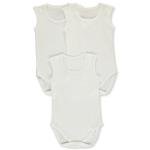 Baby Unisex Sleeveless Bodysuits 3-Pack
