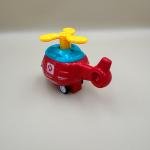 طائرة هليكوبتر كرتونية من Whirly Eyes - لعبة ادفع وانطلق مع حركة المروحة