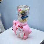 Bunny Dispenser Play Dough Set – Cute Water Cooler Style Clay Kit with Cups & Colorful Dough Rolls