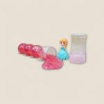Princess Doll Glitter Slime Tube with Cute Figurine Topper