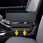 Car Chair Side Storage Box with Charging Cable/Dual Usb