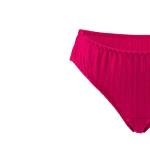 Striped Padded Bra and Panty Set with Underwire, Bow, Elegance.