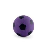 Soccer Design Sponge Ball With Black Pentagons Dots (6cm)