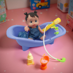 Doll with Bathtub & Accessories