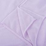 شيلة من الشيفون والقطن بحواف خياطة دقيقة - وردي فاتح