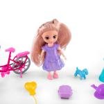 Doll and Bicycle Playset