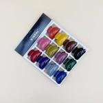 Colorful Mini Hair Claw Clip Set of 12Pcs