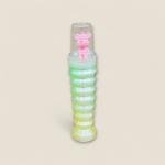 Spiral Tube Glitter Slime with Cute Bear Topper.