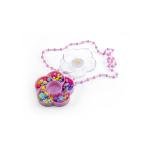 Flower-Shaped Bead Jewelry Making Set for Kids