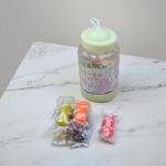 Cherry Blossom Bunny Play Dough Set – Soft Clay Jar Kit with Pull-Top Lid and Colorful Dough Rolls