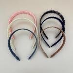 إكسسوارات رأس بلمعة ماسية مجموعة 12 قطعة تصميم ماسي ملمس