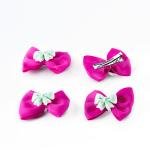 Girl's Adorable Double Layered Bow Hair Clip