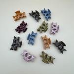 مشابك شعر بتصميم متشابك مجموعة من 12 قطعة قبضة قوية، لا تنزلق