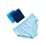 Women’s Solid Color Microfiber Bikini Briefs – 3-Pack