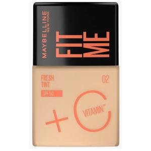 Maybelline New York Fit Me Fresh Tint SPF 50 Shade 02 with Brightening Vitamin C