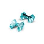 Girl's Glitter Sheer Sparkling Mesh Bow Hair Clip