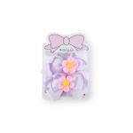 مشبك شعر للبنات مع فيونكة وزينة أزهار الأقحوان