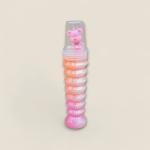 Spiral Tube Glitter Slime with Cute Bear Topper.