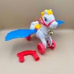 Winged Pony Push Toy – Bell & Saddle Edition