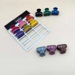Colorful Mini Hair Claw Clip Set of 12Pcs