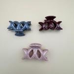 مشابك شعر بتصميم متشابك مجموعة من 12 قطعة قبضة قوية، لا تنزلق