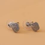Artificial Silver Leaf Swirl Jewelry Set