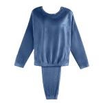 Women's Cotton Furry Pajama Set