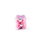 Girl's Bow Hair Clip with Heart Center