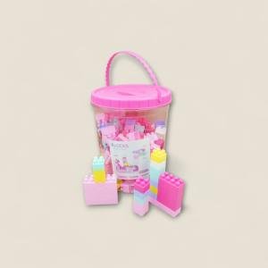 العب وتعلم مجموعة المكعبات ذات البنيات الملونة