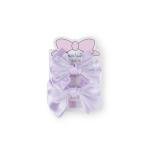 Girl's Elegant Bow Hair Clips with Mesh & Lace