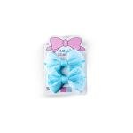 Girl's Elegant Sparkle Glitter Mesh Hari Bow Clip