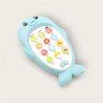 Fish Shaped Toy Phone with Interactive Buttons