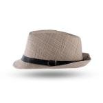 قبعة فيدورا الكلاسيكية بشريط أسود