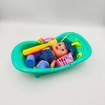 Doll with Bathtub & Accessories