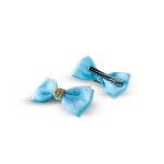 مشبك شعر للفتيات مزين بالجلتر وحجر الراين اللامع مع تفاصيل براقة