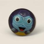 كرة إسفنجية صغيرة كرتونية  أصدقاء المحيط  6 سم لعبة استحمام ناعمة للأطفال