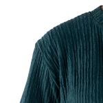 طقم ملابس منزلية بنقشة مضلعة تطريز على الصدر وقصة مريحة راحة وأناقة في كل لحظة