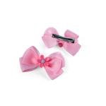 Girl's Flower Decore Bow Hair Clip Set