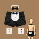 VIP Men’s Tuxedo Lingerie Costume Set