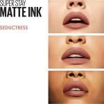 Maybelline Super Stay Matte Ink Liquid Lipstick Makeup 65 Seductress