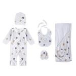 Newborn Essentials Clothing Gift Set – 10-Piece Unisex