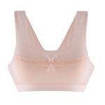 Cotton Training Bra with Lace Trim Topwear