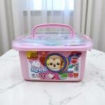 Super Light Clay Set – 6-Color Air Dry Dough Kit in Storage Box with Molds