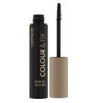 كاتريس جيل لتثبيت وتلوين الحواجب رقم 020 بني متوسط مقاوم للماء، مظهر طبيعي