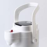 Premium Pump Thermos with black lid top