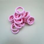 Super Elastic Baby Pink Braided Hair Ties